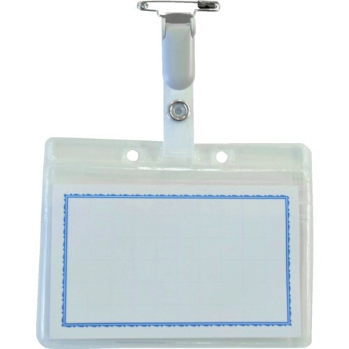 ファスナー付きタッグ名札(ソフトタイプ)