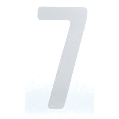 カッティング文字50mm 白 7