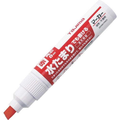 全天候マーカー赤<太字・角芯>