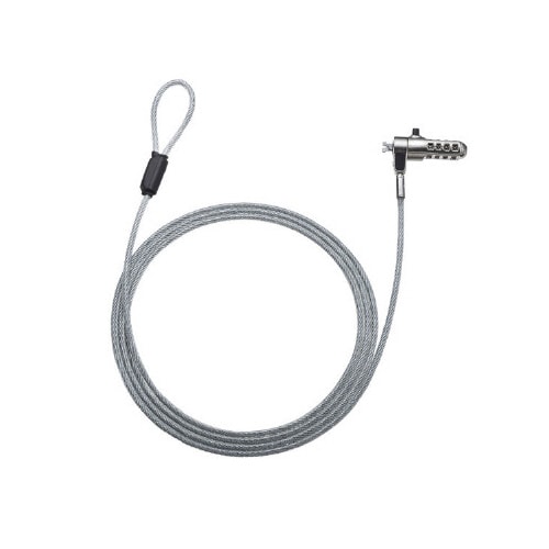 nanoスロット対応セキュリティワイヤー・ダイヤル