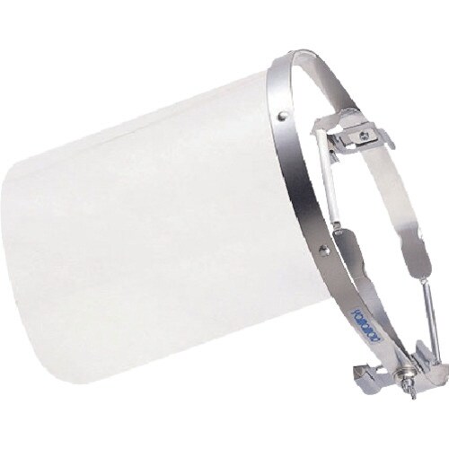 防災面ヘルメット取付タイプ レンズ色クリア