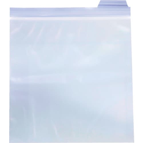 チャック付ポリ袋(白枠付)