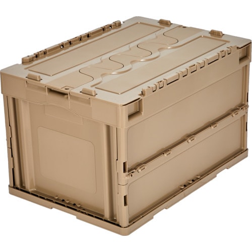 “折りたたみコンテナ”(50L)(アースカラー)