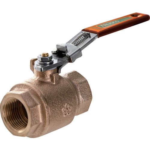 ロック機構付きボールバルブ(400型・青銅)1