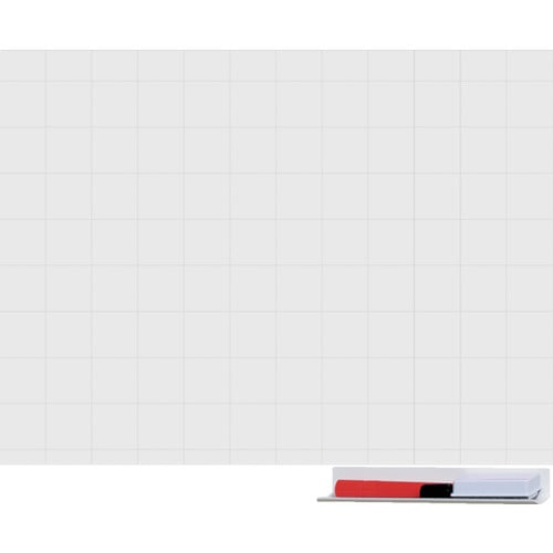 吸着ホワイトボードシート暗線入(発泡吸着タイプ)