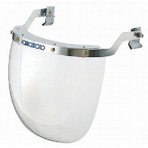 防災面 ヘルメット取付タイプ 透明