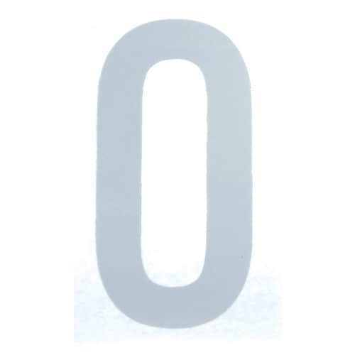 カッティング文字50mm 白 0