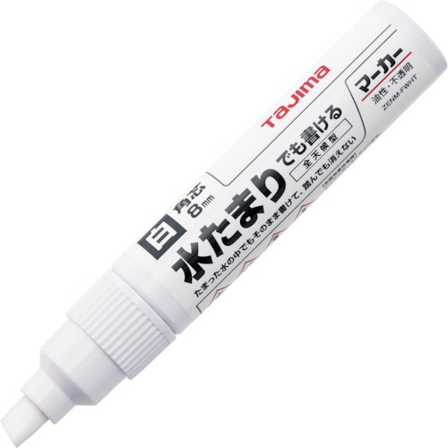 全天候マーカー白<太字・角芯>