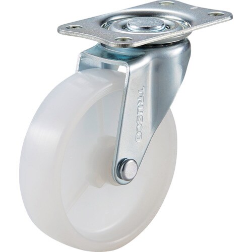 プレート式キャスター(プレス製ゴム車)