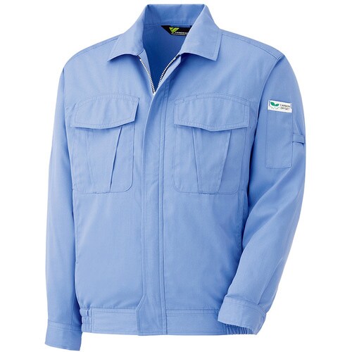 作業服 ブルゾン VE142 ライトブルー L