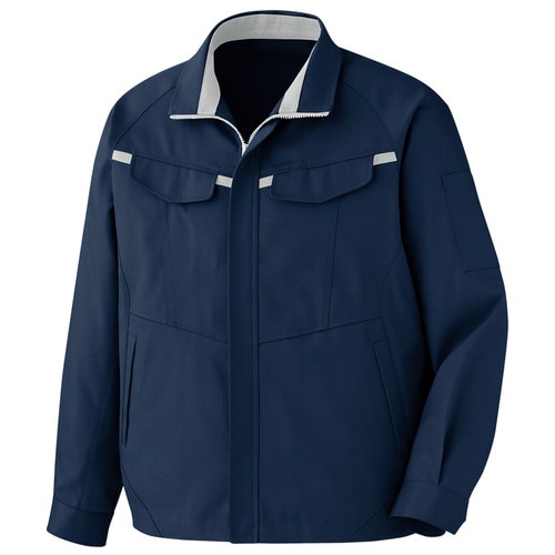 ブルゾン VE667ネイビー×シルバーグレーSSS