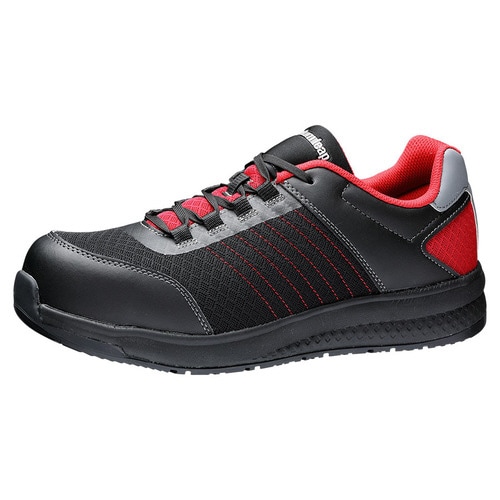 作業靴 QL−01Nブラック/レッド 26.0cm