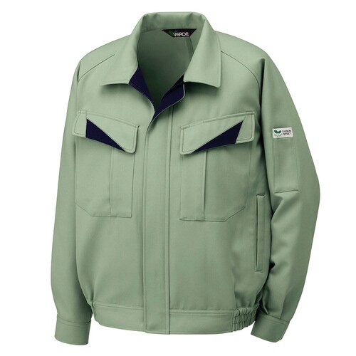 裏綿 ブルゾン G626グリーン L