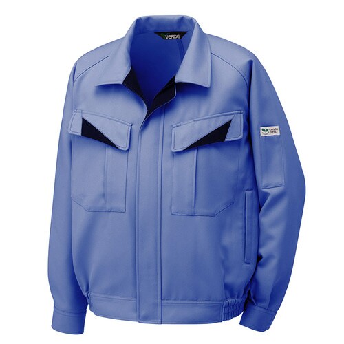 裏綿 ブルゾン G623ライトブルー LL