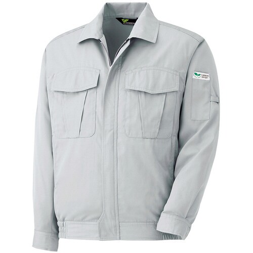 作業服 ブルゾン VE141 シルバーグレー M