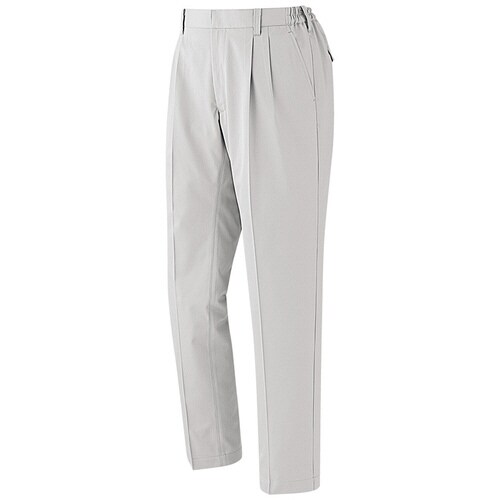 綿スラックス G361Nシルバーグレー 3L