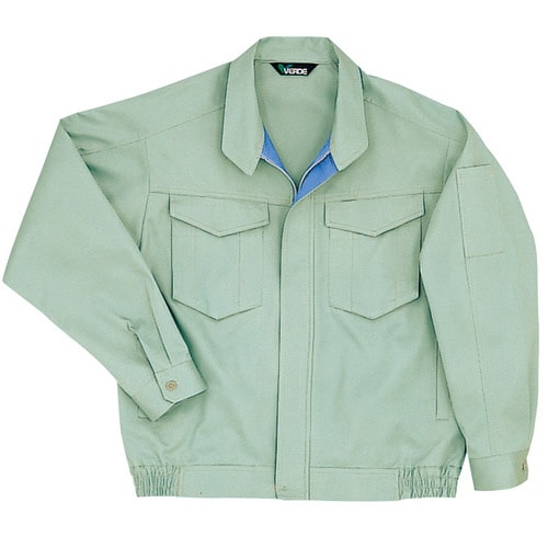 綿ブルゾン G366ライトグリーン LL