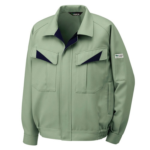 裏綿 ブルゾン G626グリーン 4L