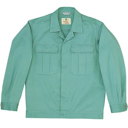 ジャンパー M6079上 エメラルドグリーン S