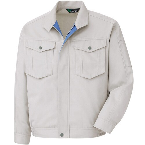 ブルゾン 帯電防止 G341 シルバーグレー 5L