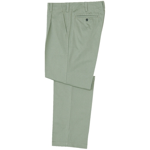 綿スラックス M6176アースグリーン 85cm