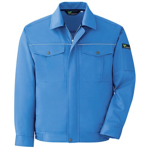 作業服 ブルゾン VE443 上 ブルー LL