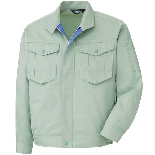 ブルゾン 帯電防止 G346 ライトグリーン 5L