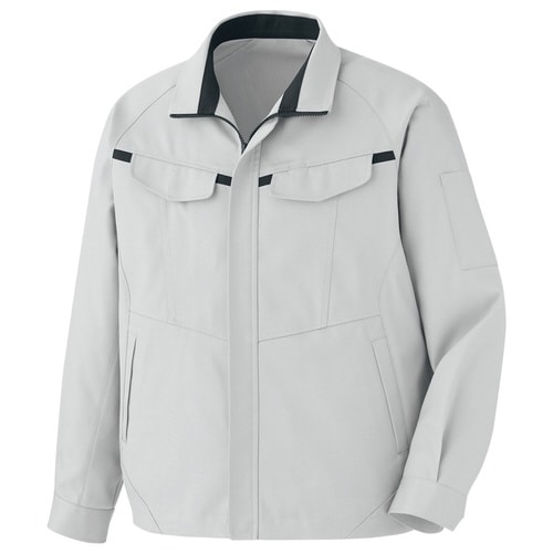 ブルゾン VE661シルバーグレー×チャコール L