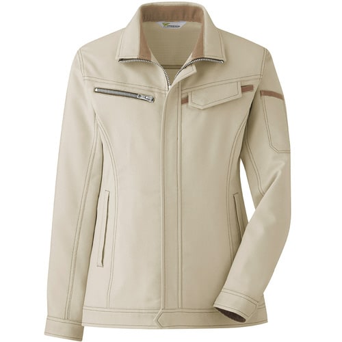 女子ジャンパー VEL520アイボリー 19号