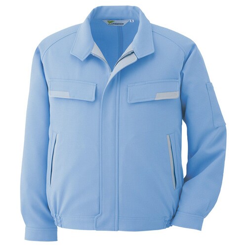 長袖ブルゾン VES273 ブルー M