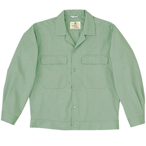 長袖ジャンパー MS6008 アースグリーン S