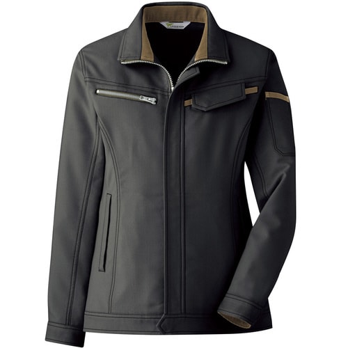 女子ジャンパー VEL529チャコール 15号