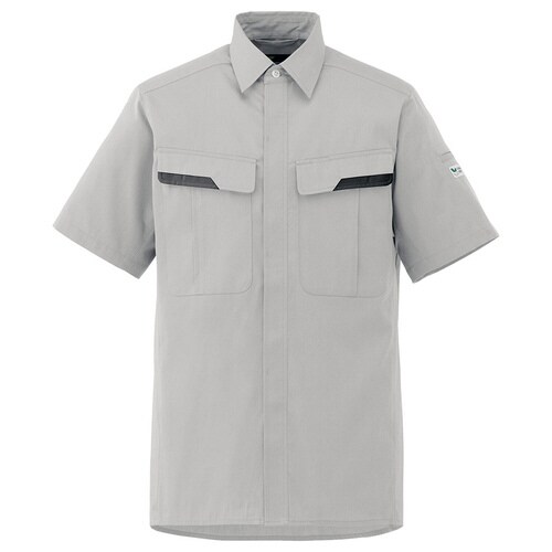 半袖シャツ VES61シルバーグレー L
