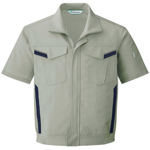 半袖ブルゾン VES366 アースグリーン 4L