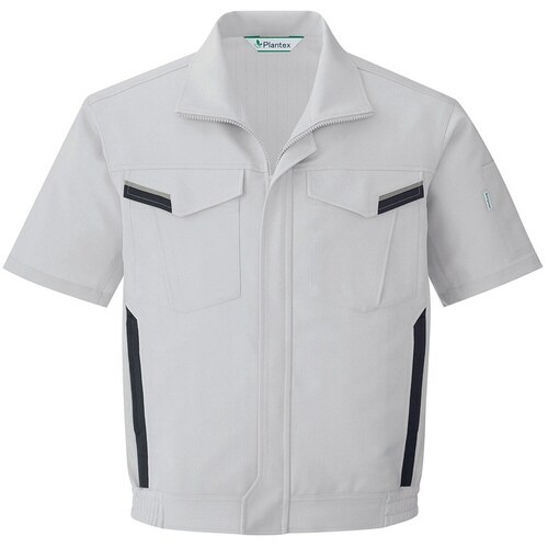 半袖ブルゾン VES361 シルバーグレー LL