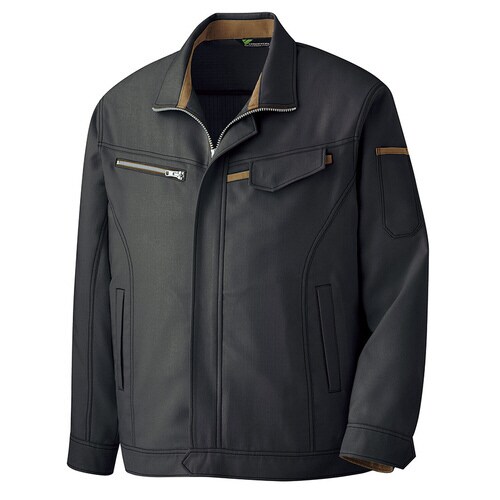 長袖ジャンパー VES2529チャコール 3L