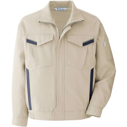 長袖ブルゾン VES2360 アイボリー M