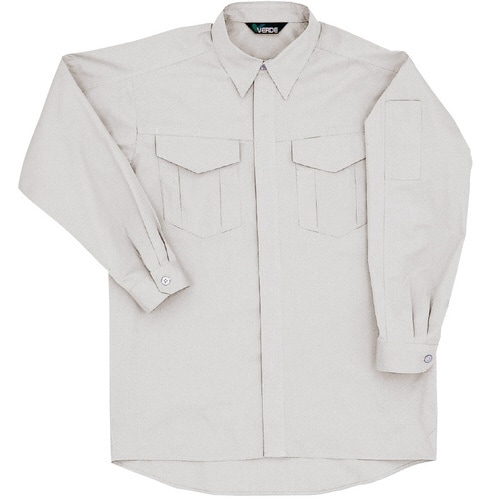 綿長袖シャツ GS2371シルバーグレー SS