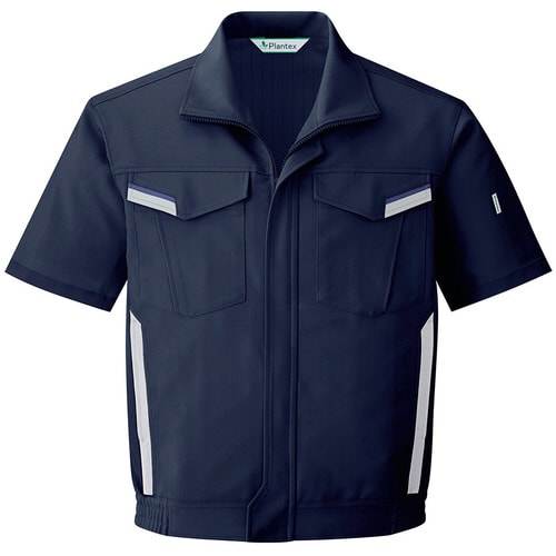 半袖ブルゾン VES367 ネイビー 5L