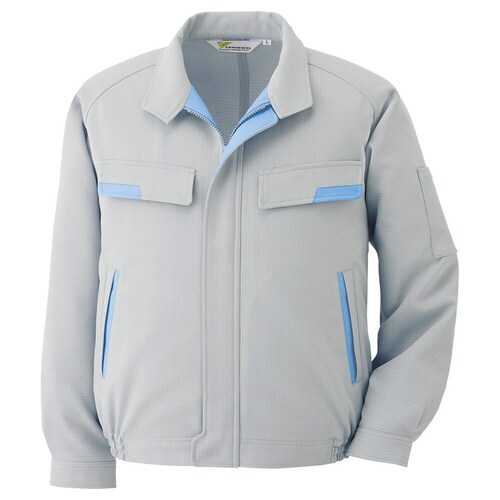 長袖ブルゾン VES271 シルバーグレー S