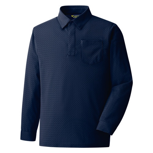 長袖ポロシャツ PSE217 ネイビー SS