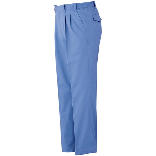 男性用スラックス G483 ブルー M