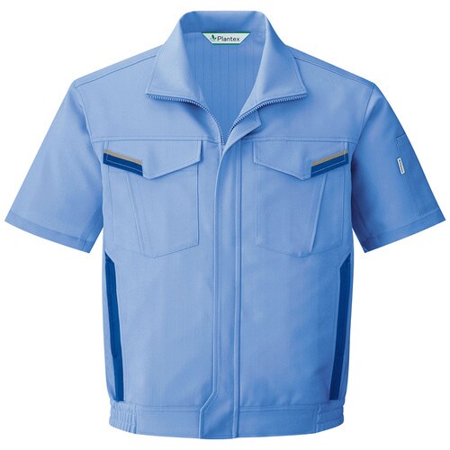 半袖ブルゾン VES363 サックス L