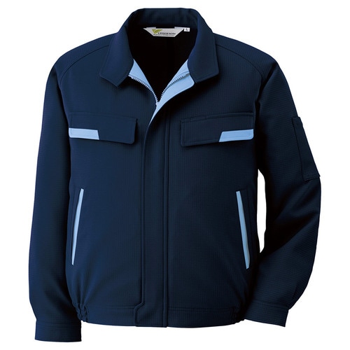 長袖ブルゾン VES277 ネイビー 5L