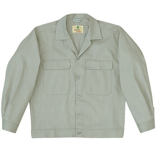 男性用長袖ジャンパー MS4001 グレー 4L