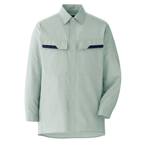 シャツ VES2406 ライトグリーン LL