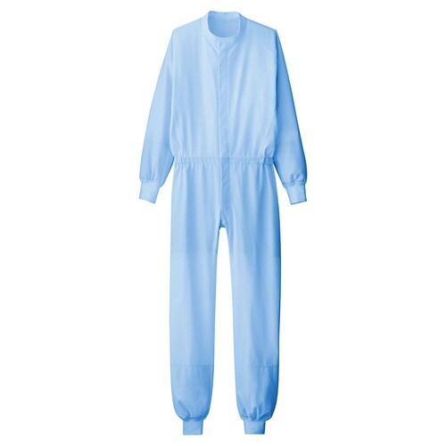 ツナギ型白衣 VEHS2111B ブルー 3L