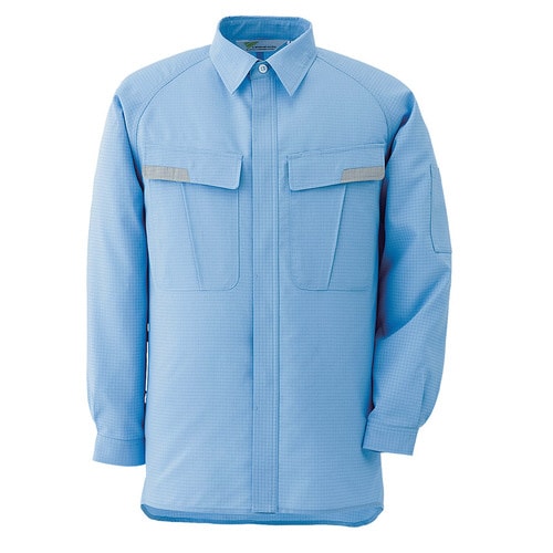 長袖シャツ VES283 ブルー 3L