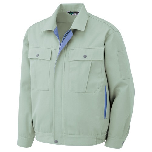 長袖ブルゾン GS2566 ライトグリーン M