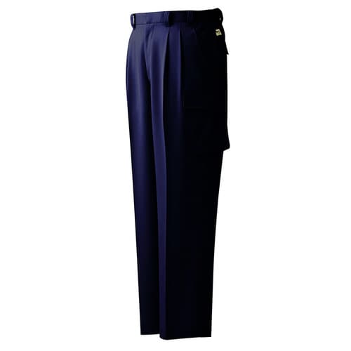 裏綿 カーゴスラックス G627Cネイビー 3L